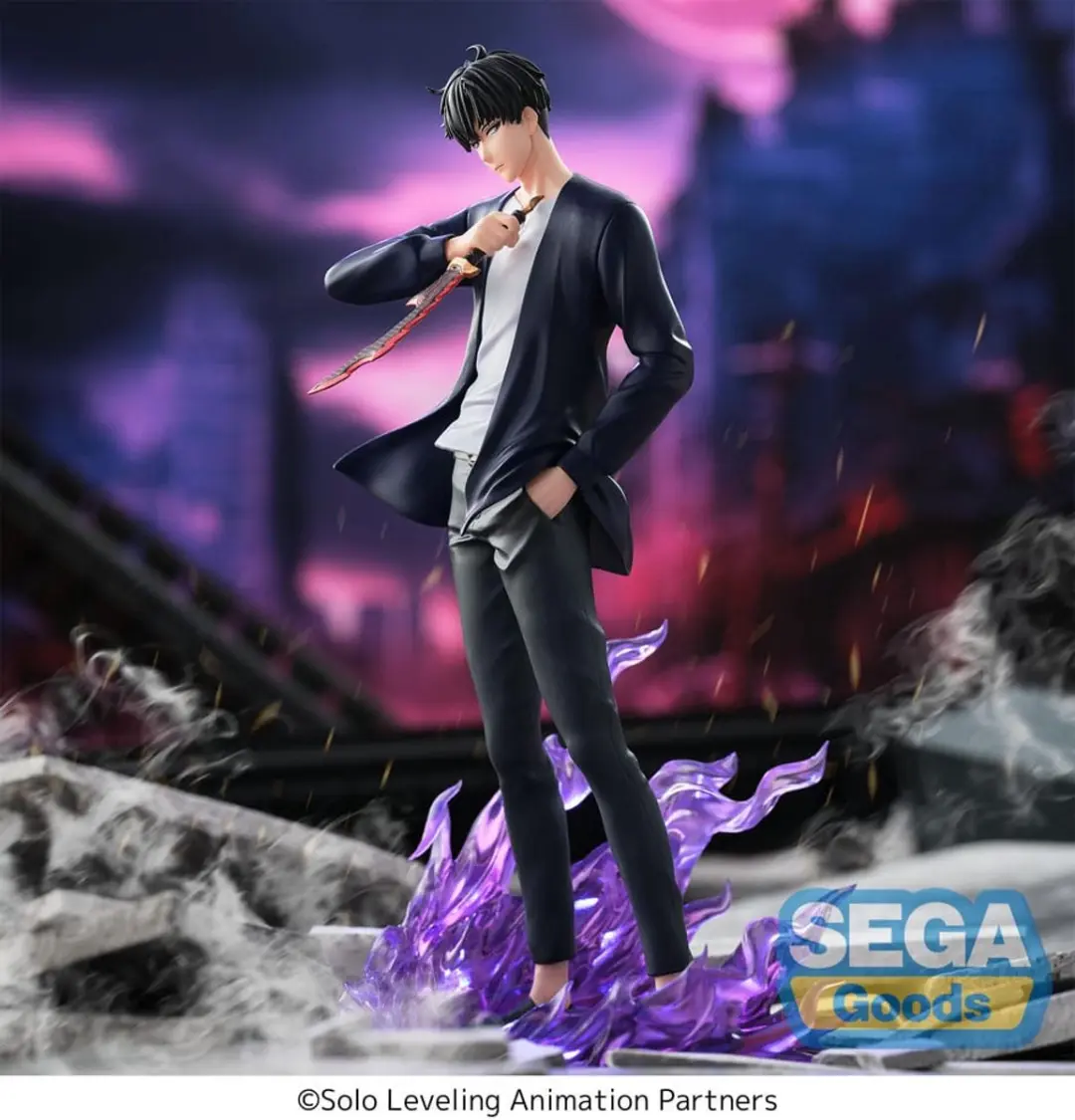 Sega Solo Leveling XrossLink PVC Statue - Sung Jinwoo 18cm - Multi