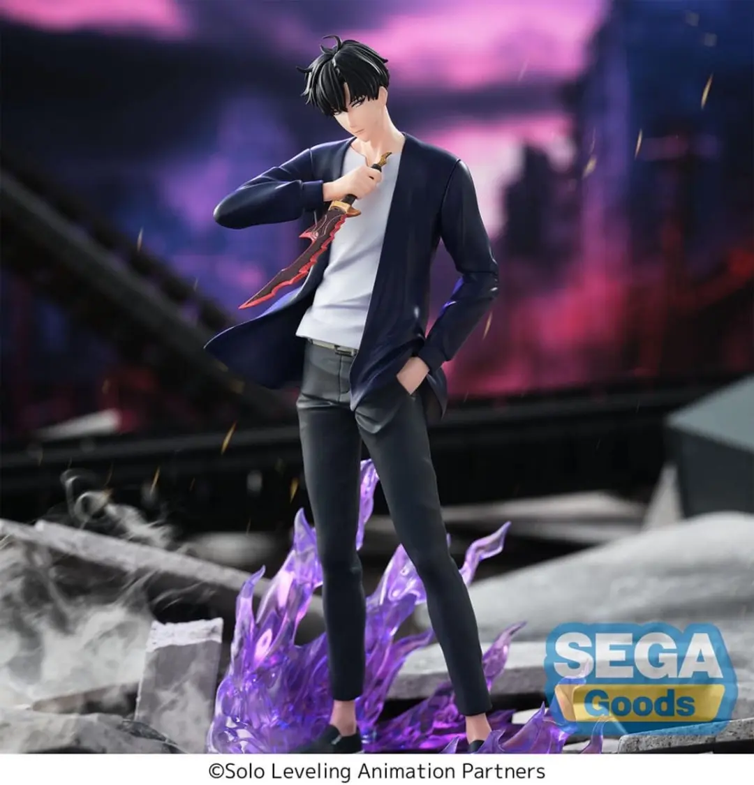 Sega Solo Leveling XrossLink PVC Statue - Sung Jinwoo 18cm - Multi - afbeelding 6 van 6