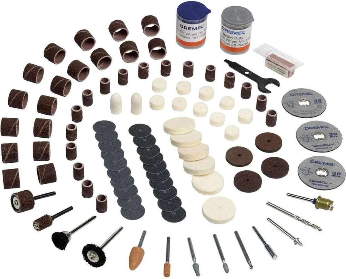 Dremel 723 Multitool Accessoireset - 100 Stuks