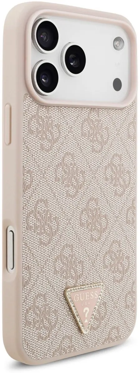 Guess Back Cover iPhone 17 Pro Max - Roze - 3666339552459 - afbeelding 6 van 6