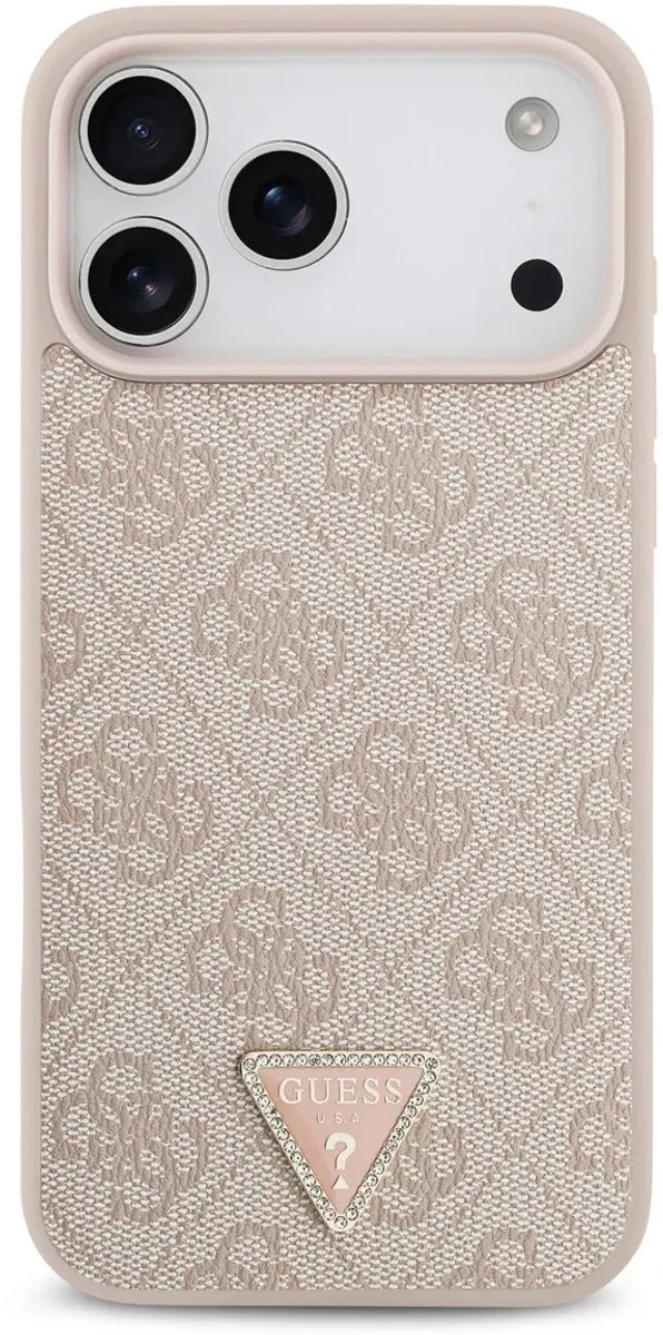 Guess Back Cover iPhone 17 Pro Max - Roze - 3666339552459