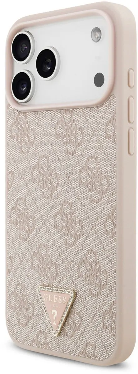 Guess Back Cover iPhone 17 Pro Max - Roze - 3666339552459