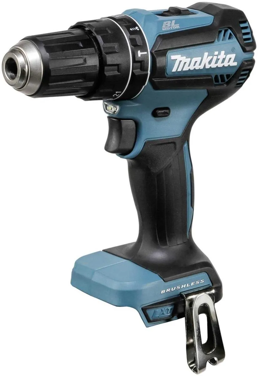 Makita DHP485ZJ Klopboor-/schroefmachine - 18V - 2 snelheden - 38mm hout
