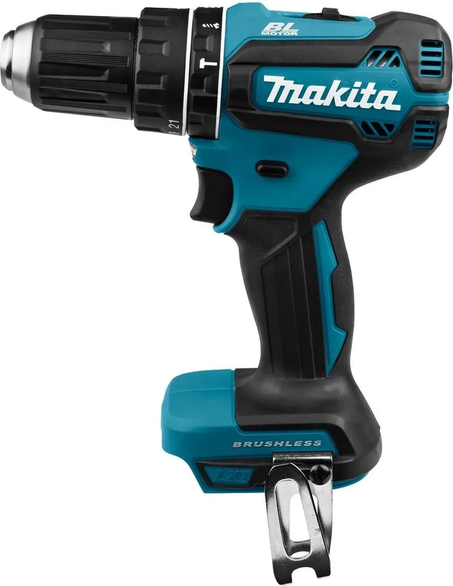 Makita DHP485ZJ Klopboor-/schroefmachine - 18V - 2 snelheden - 38mm hout