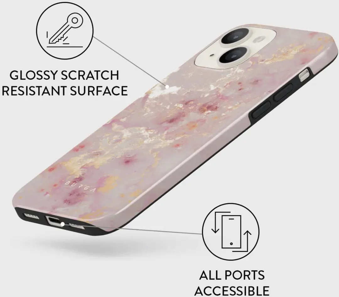 Burga Telefoonhoesje iPhone 13 Golden Coral - ME_05_IP13_TH - afbeelding 6 van 6