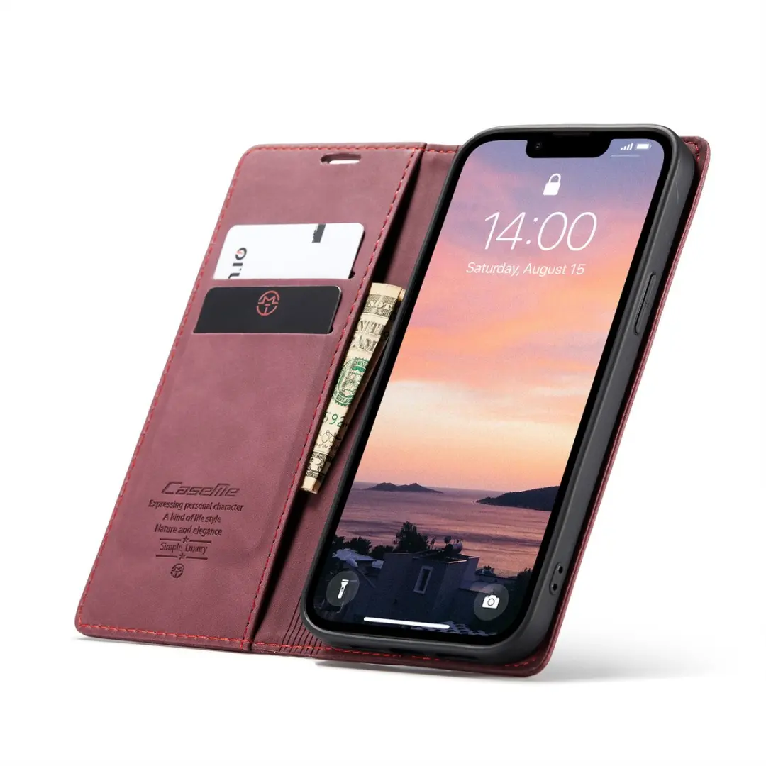 Caseme Telefoonhoesje iPhone 16E Wallet Book