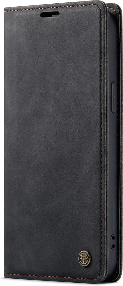 CaseMe iPhone 15 Plus Wallet Book Hoesje - Zwart