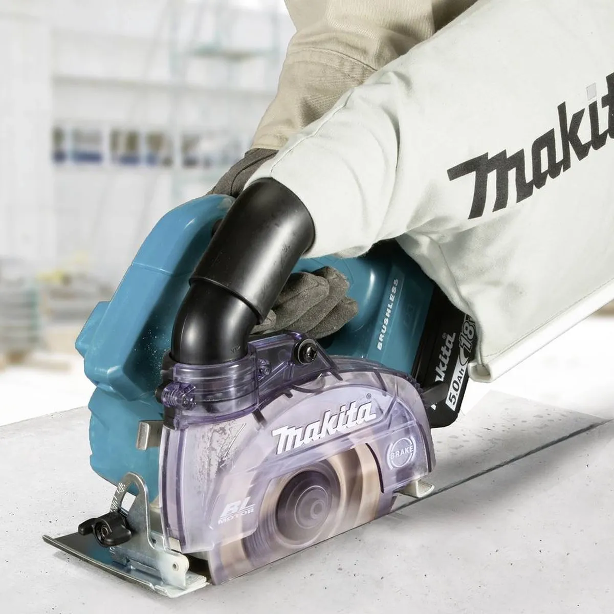 Makita DCC500Z Diamantsnijder 125mm - Metaal - 45W