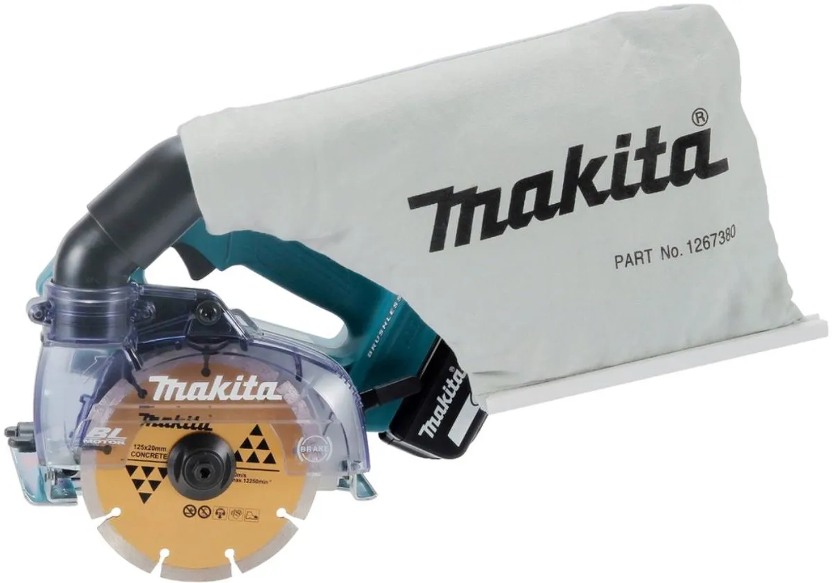 Makita DCC500Z Diamantsnijder 125mm - Metaal - 45W