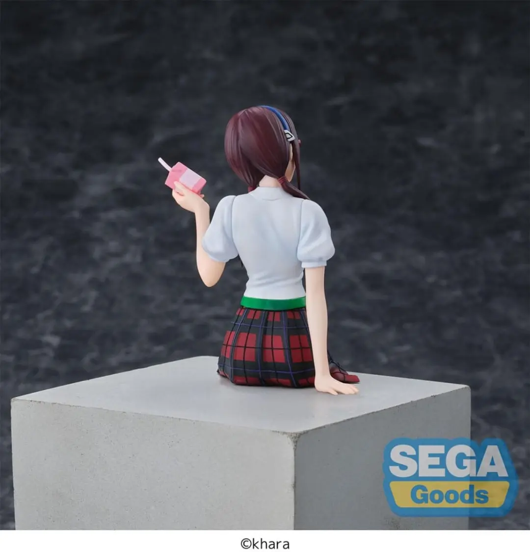 Sega Evangelion PM Perching PVC Statue Mari Makinami - 14cm - Multi