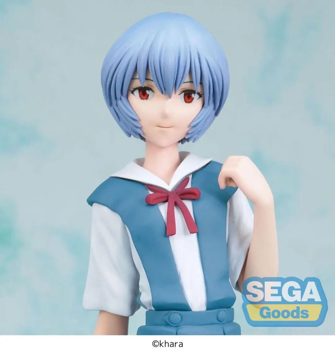 Sega Rebuild of Evangelion Rei Uniform Beeld 20cm - Multi