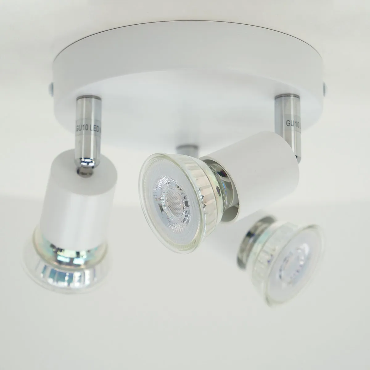 Eglo Stecci-E Spot Plafondspot GU10 - 3x 14cm Wit - afbeelding 5 van 6