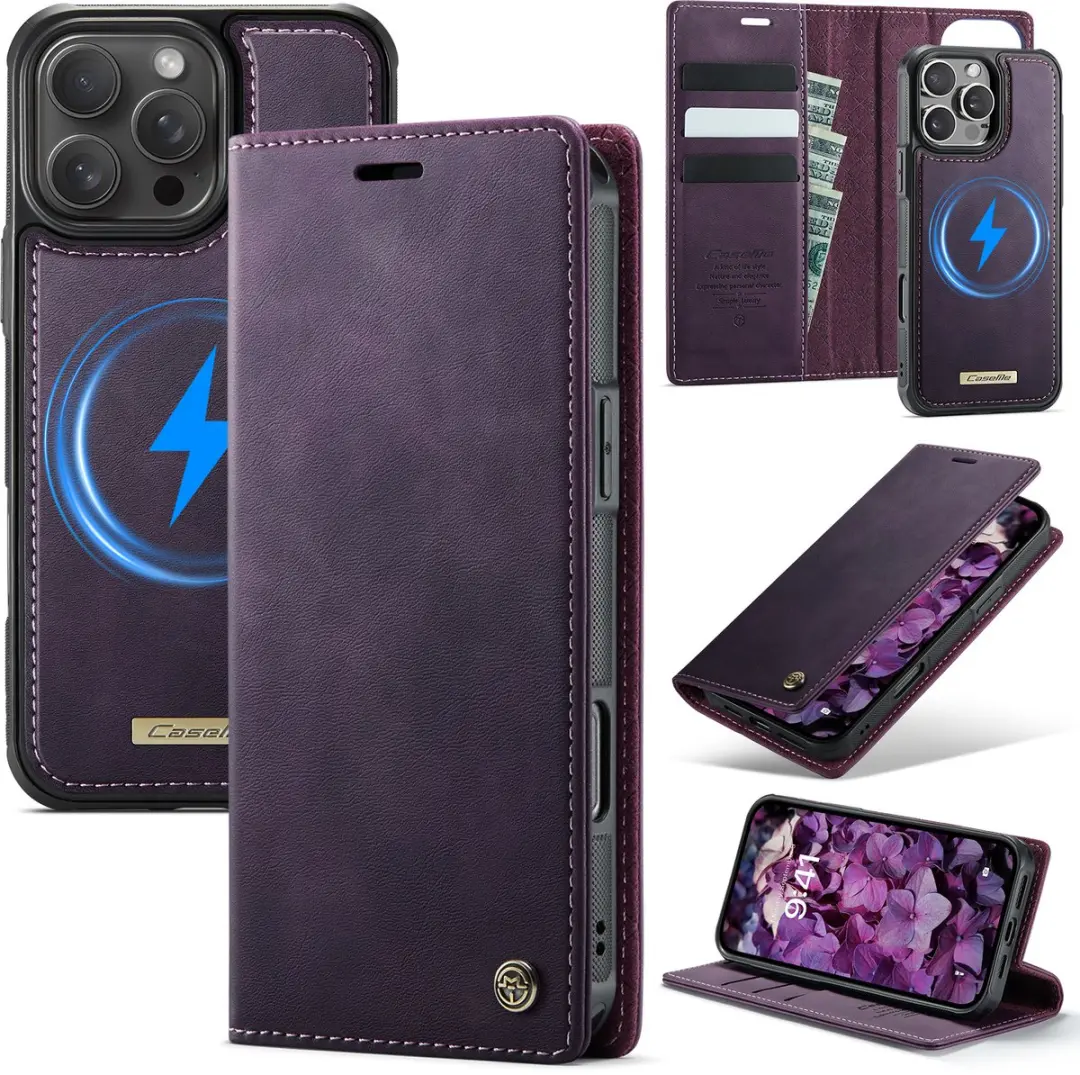 Caseme Telefoonhoesje iPhone 16 Pro Max Bookcase