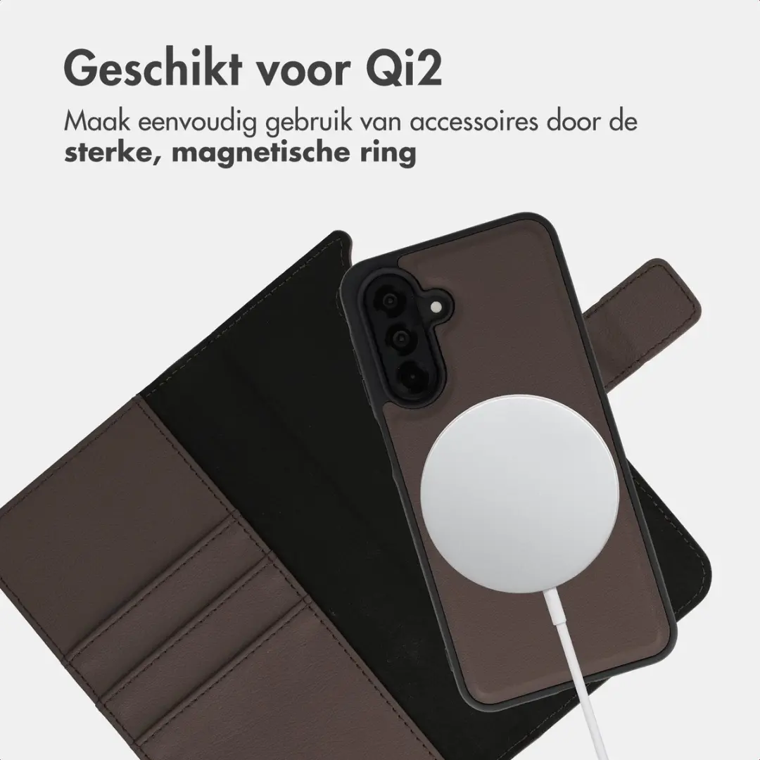 Imoshion Bookcase Hoesje Samsung Galaxy A26 - 2-in-1 Bruin