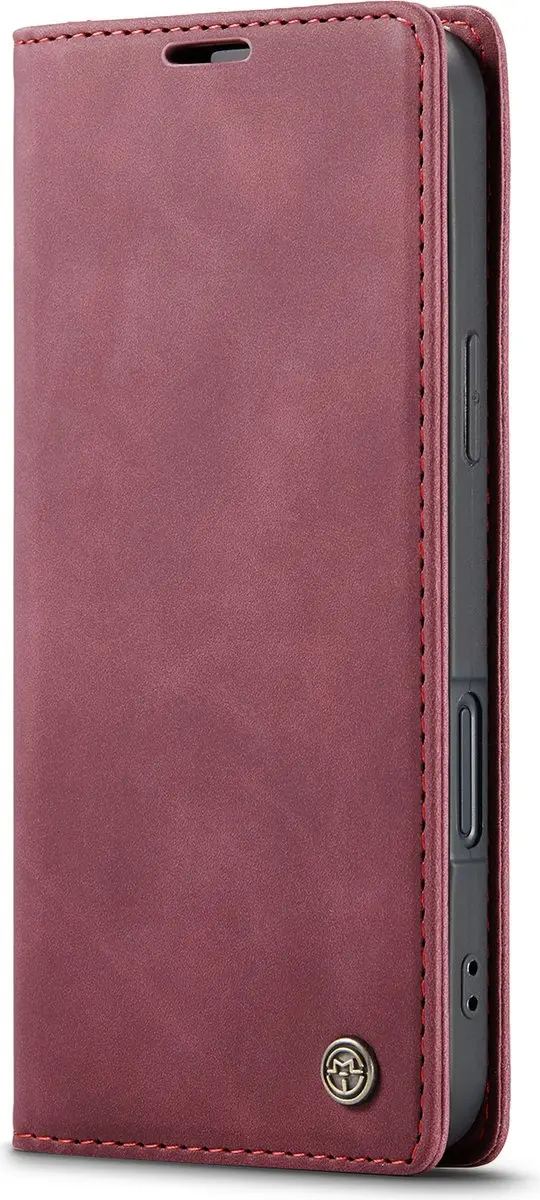Caseme Wallet Book Case iPhone 16 Pro Max - Rood