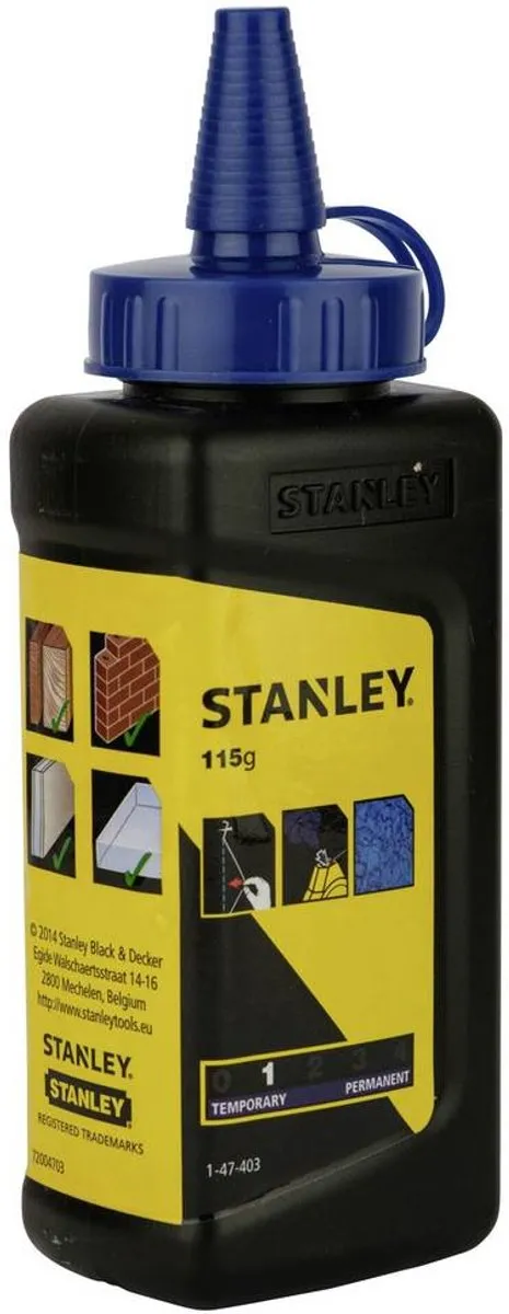 Stanley Powerwinder 30m Slaglijnmolenkit - 3 Stuks - Geel