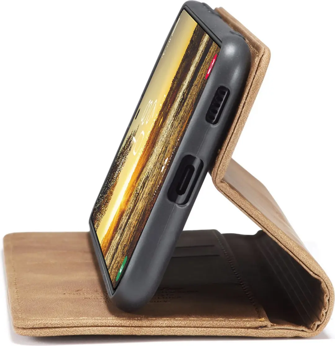 Caseme Wallet Book Case Samsung Galaxy S25 Ultra - Licht Bruin