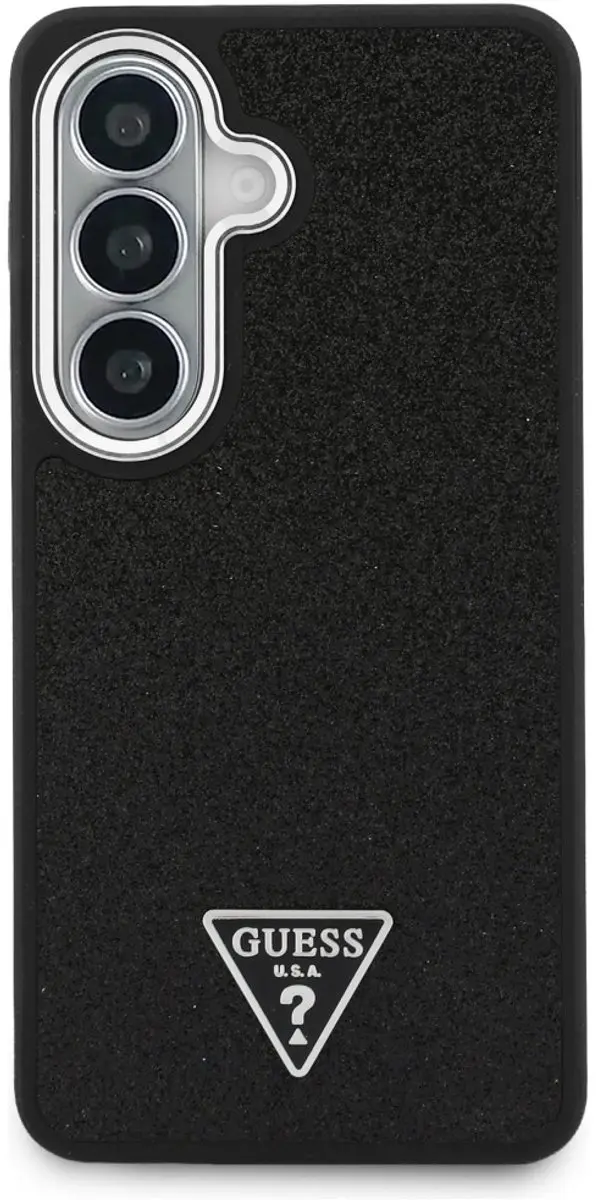 GUESS Glitter Driehoek MagSafe Hoesje S26 - Zilver - afbeelding 6 van 6