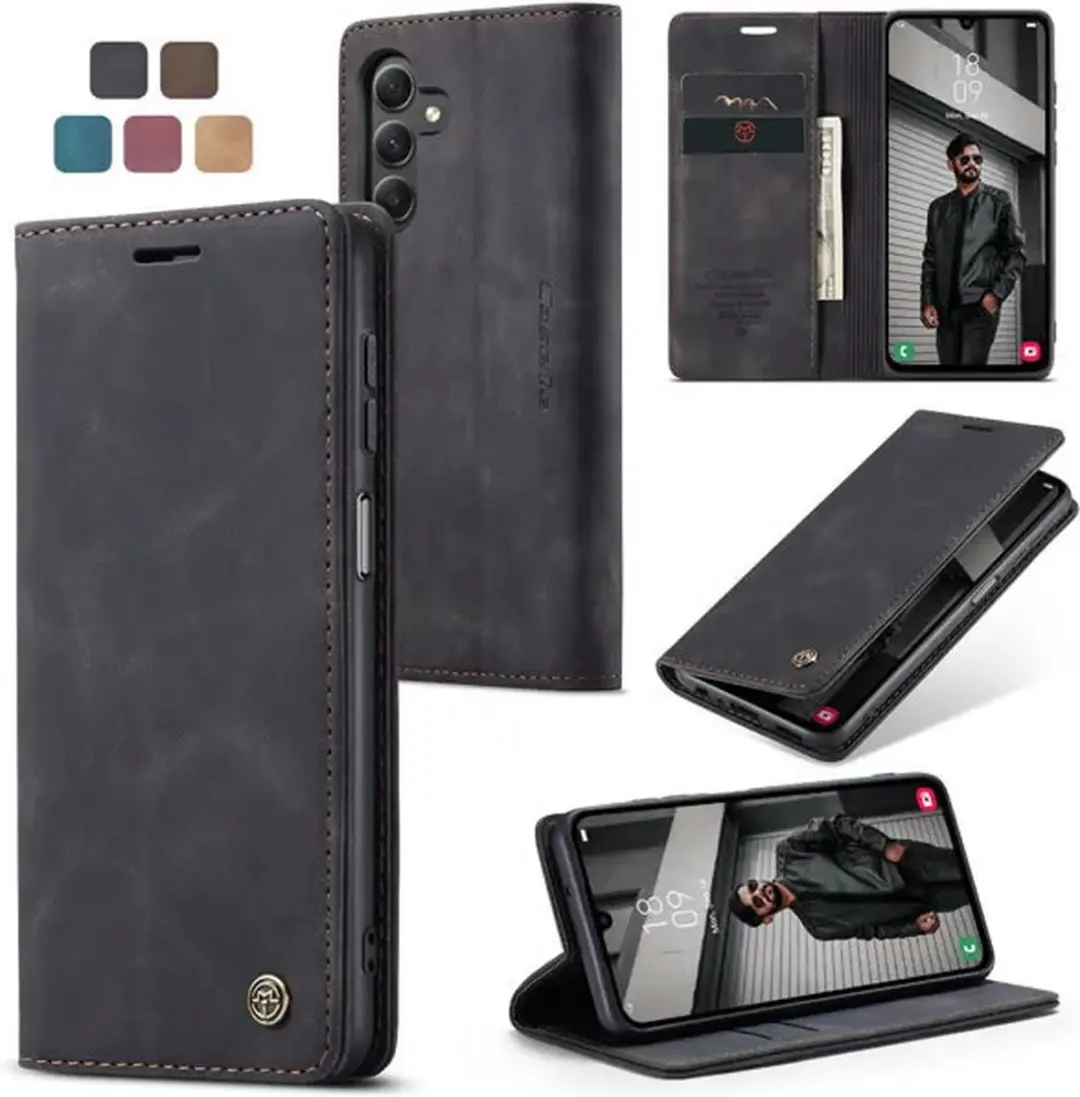 Caseme Telefoonhoesje Samsung Galaxy A15 Wallet Book