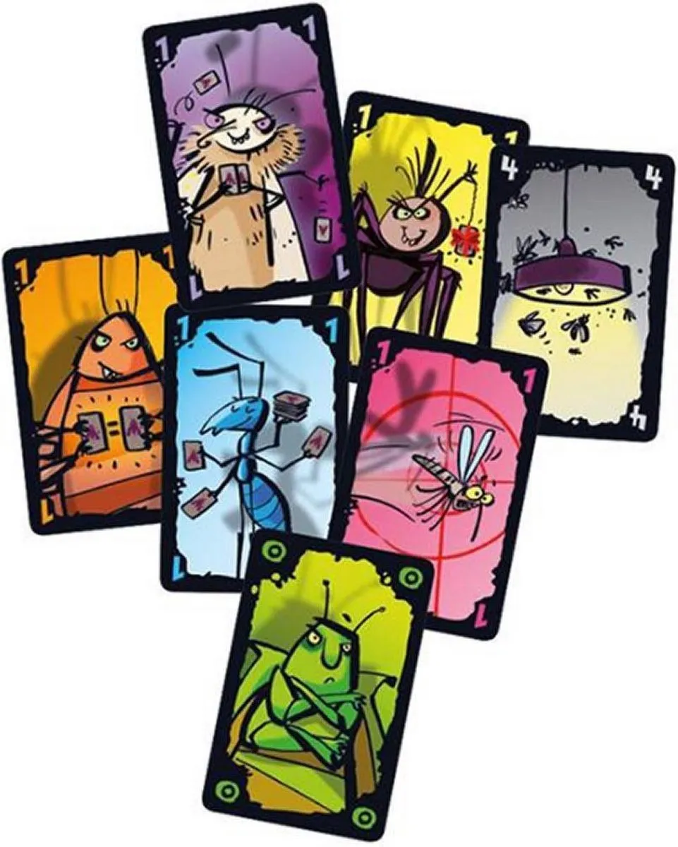 999 Games Valse Motten Chaotisch Familie Kaartspel - 3-5 Spelers