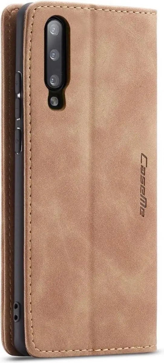 Caseme Book Case Samsung Galaxy A70 - 2 Pasjes - Bruin