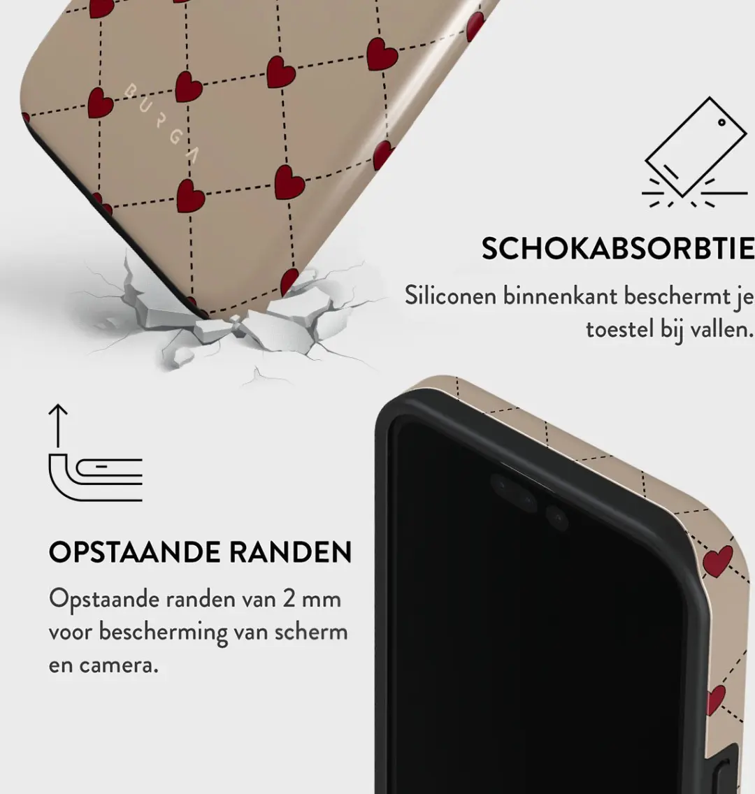 Burga Telefoonhoesje iPhone 15 Pro Love Letter - XM_03_IP15PRO_TH
