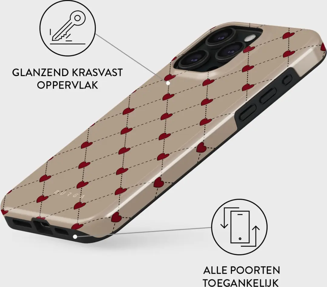 Burga Telefoonhoesje iPhone 15 Pro Love Letter - XM_03_IP15PRO_TH