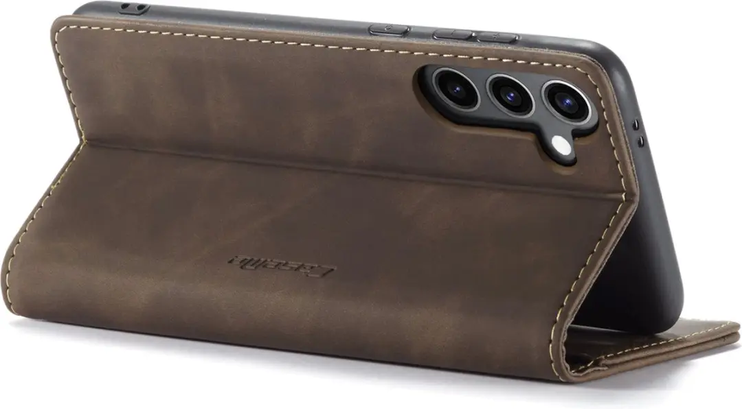 Caseme Wallet Book Case Samsung Galaxy A15 - Donker Bruin