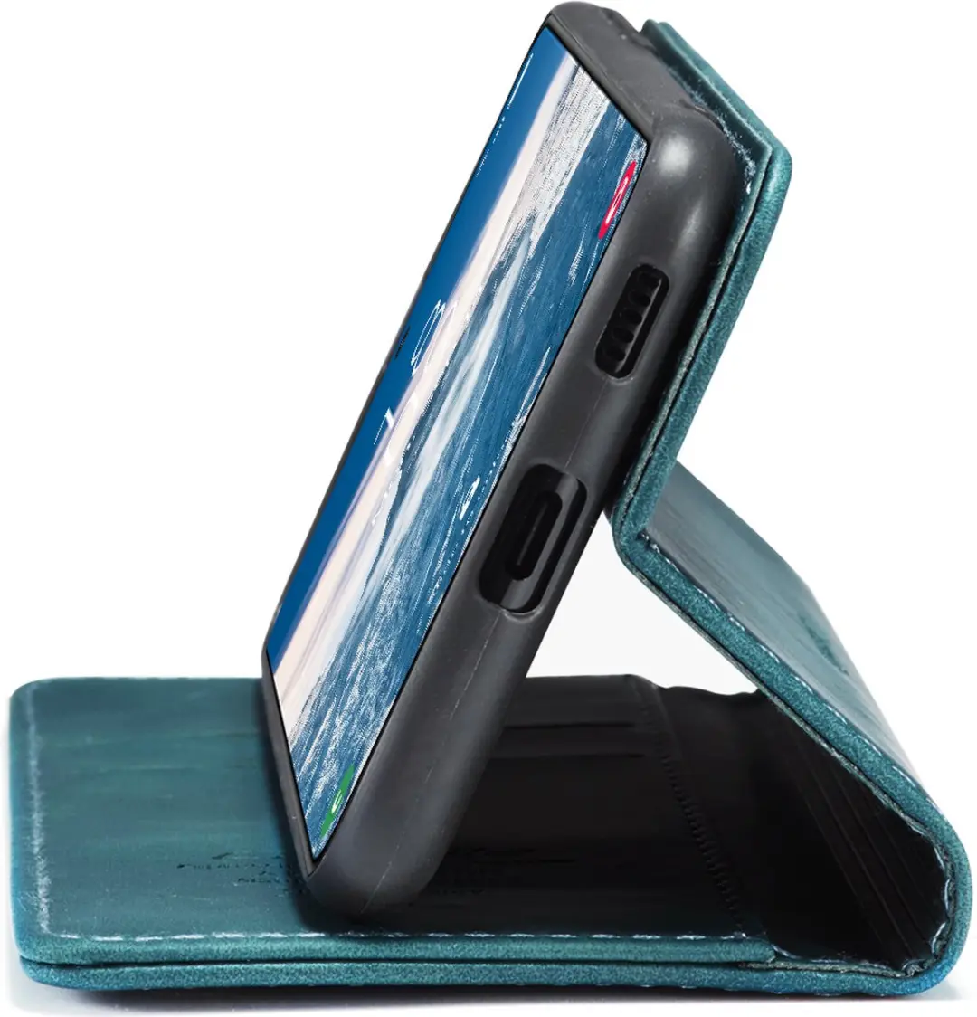 Caseme Wallet Book Hoesje Samsung Galaxy A15 - Blauw