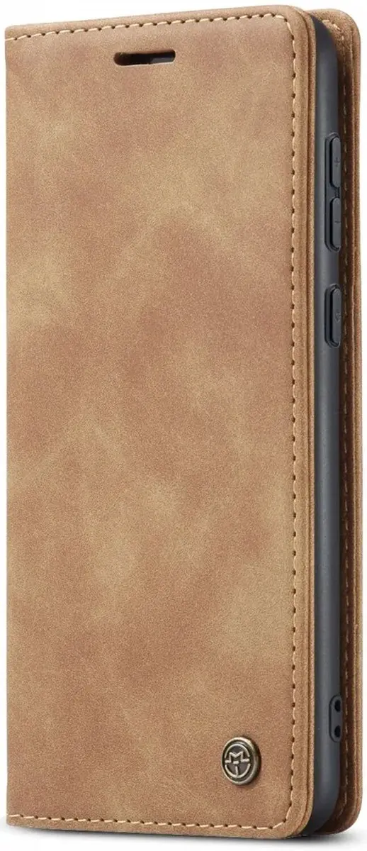 Caseme 013 Hoesje Samsung Galaxy A55 - Book Case Bruin