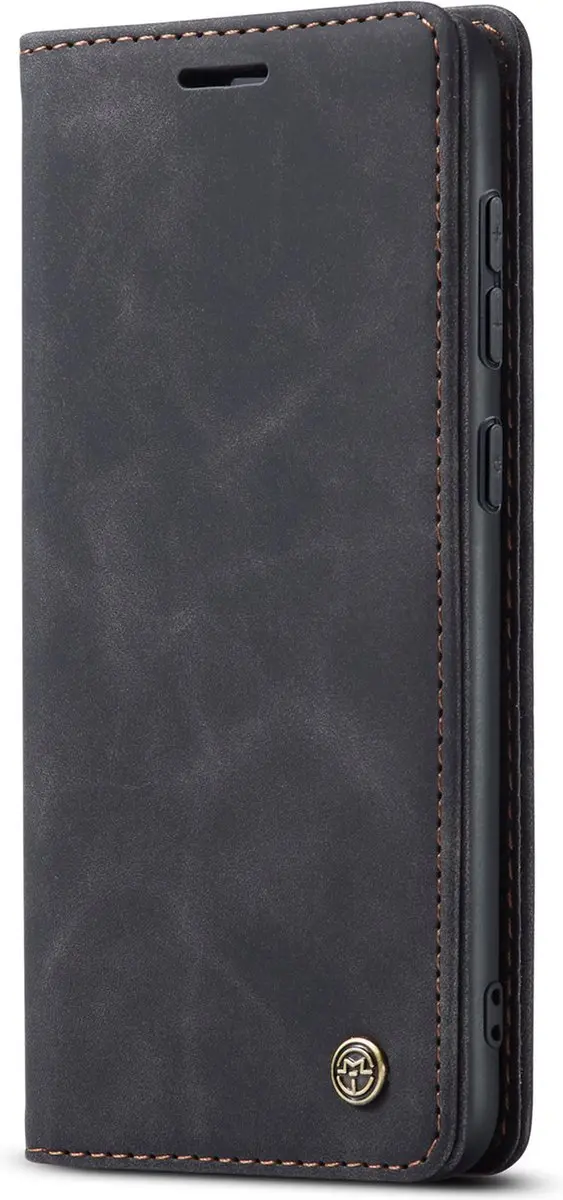 Caseme Wallet Book Case Samsung Galaxy S25 - Zwart