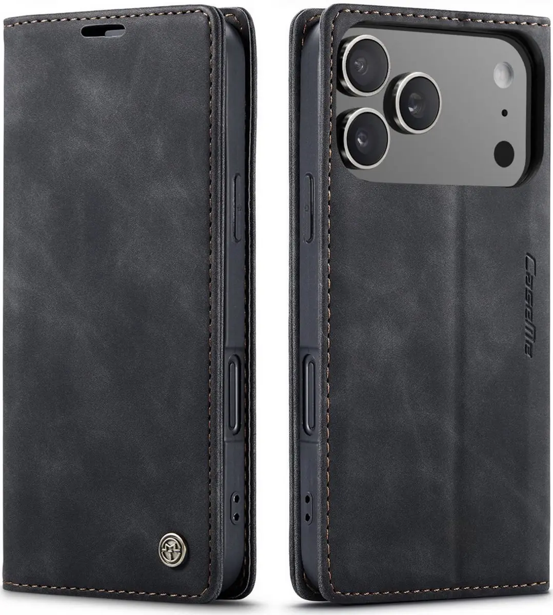 Caseme iPhone 17 Pro Wallet Book Case