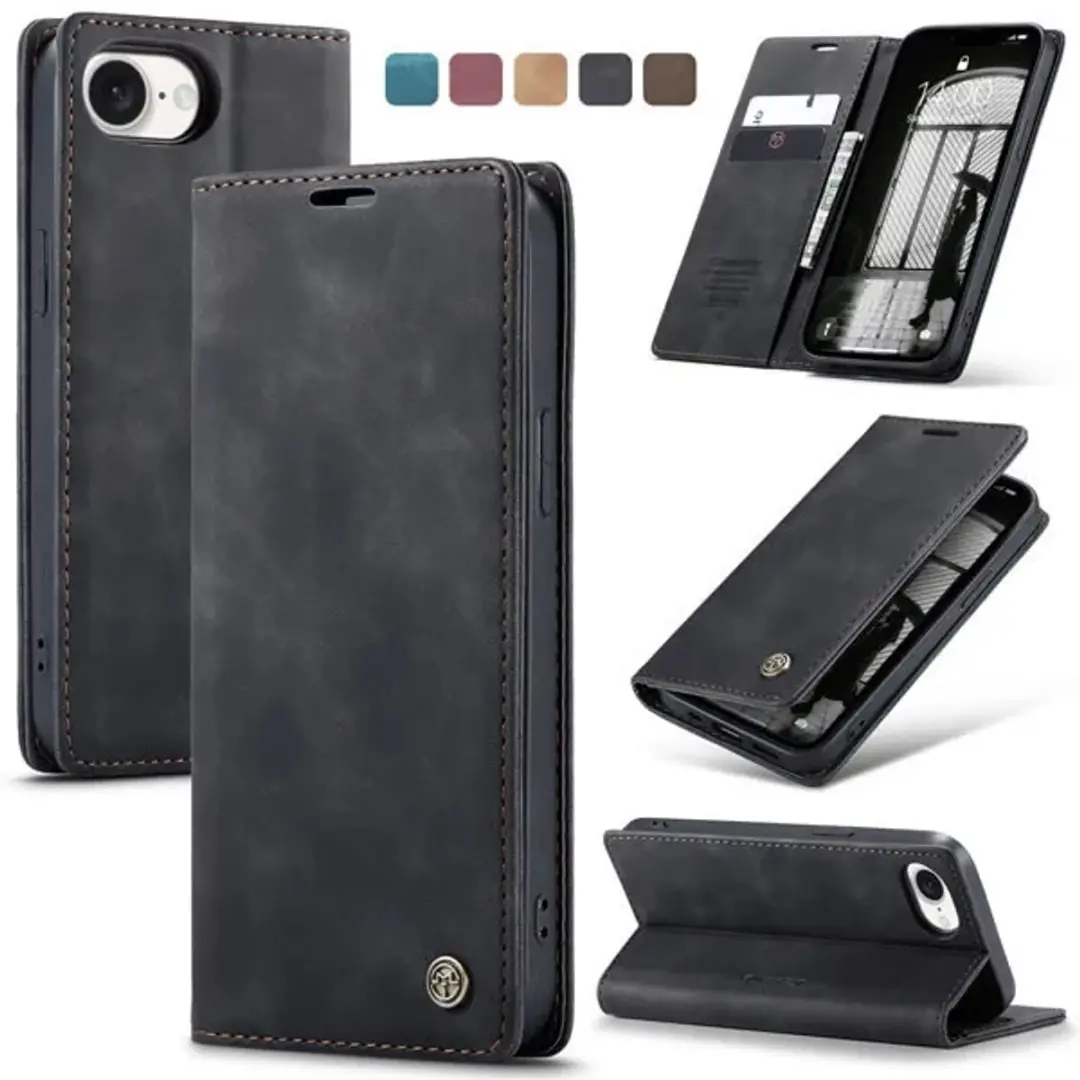 Caseme Telefoonhoesje iPhone 16E Wallet Book