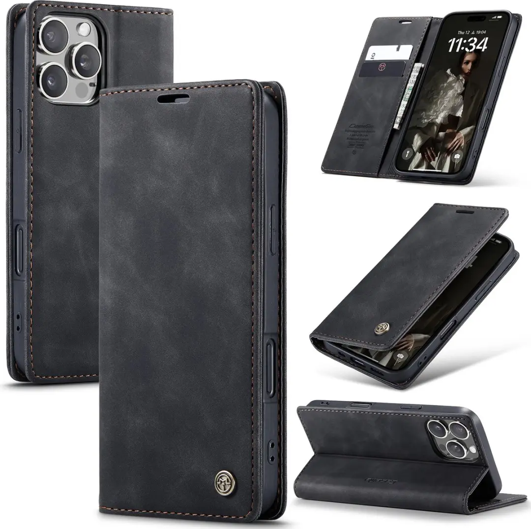 CaseMe iPhone 16 Pro Max Wallet Book Hoesje