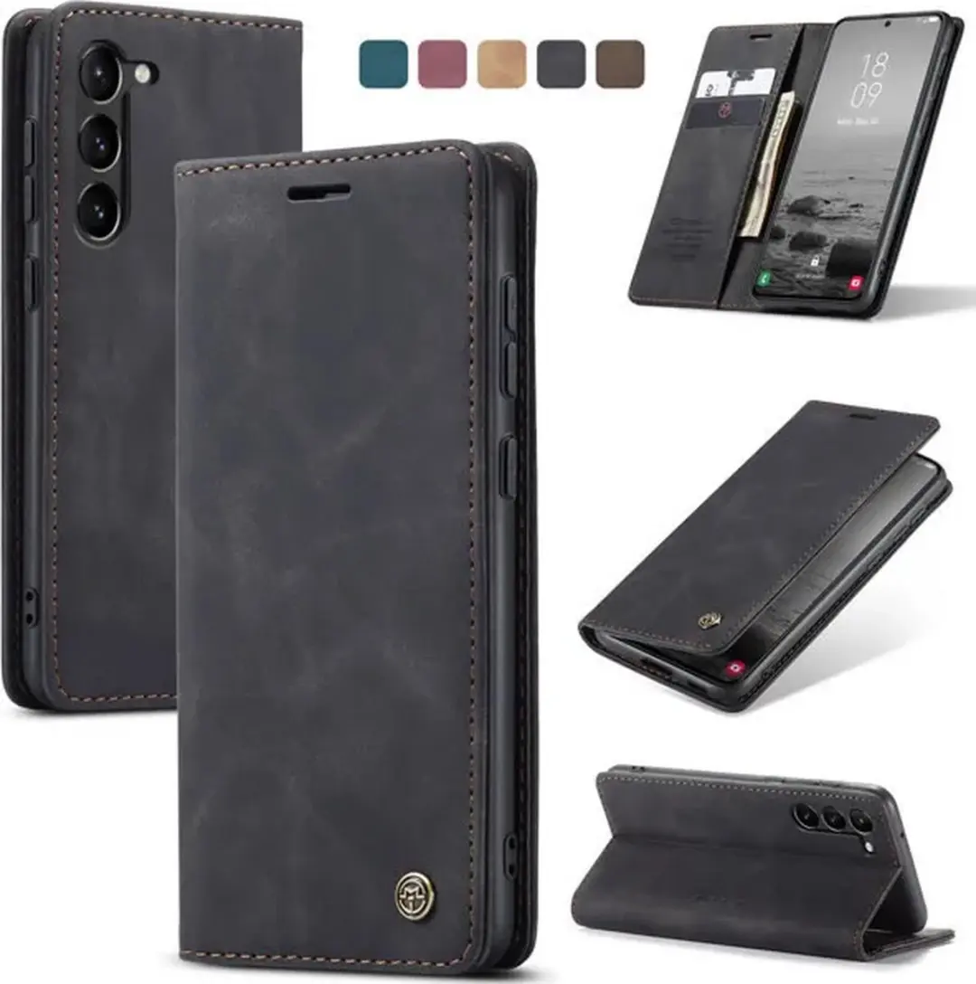 Caseme Telefoonhoesje Samsung Galaxy S24 Wallet Book