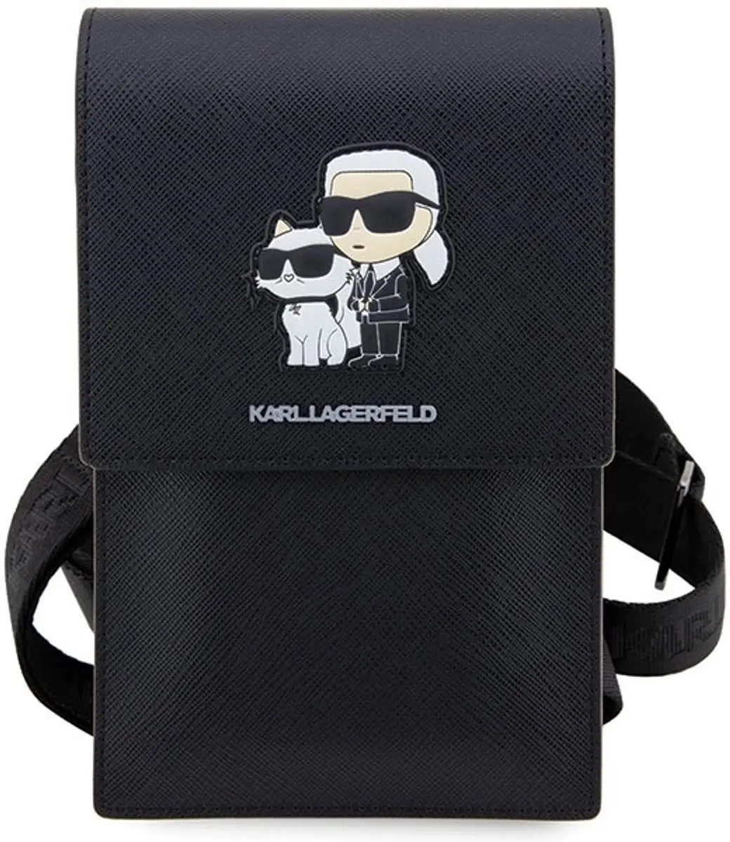 Karl Lagerfeld Telefoontasje 3666339123345 - Zwart - afbeelding 6 van 6