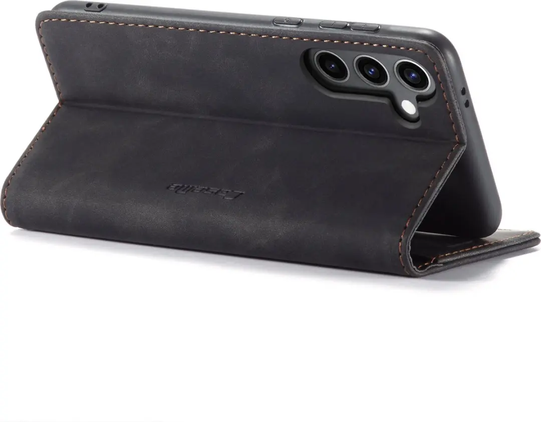 Caseme Wallet Book Case Samsung Galaxy S25 Plus - Zwart
