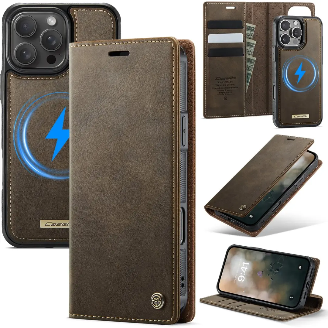 Caseme Telefoonhoesje iPhone 16 Pro Bookcase