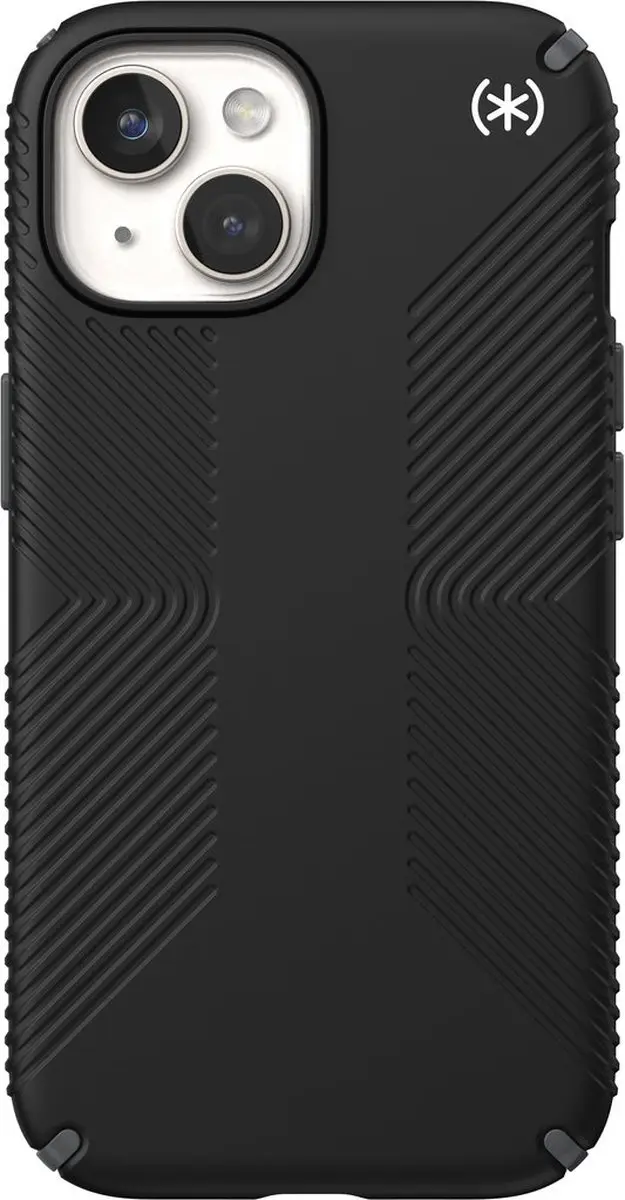 Speck Presidio2 Grip iPhone 15/14/13 Hoesje - Zwart