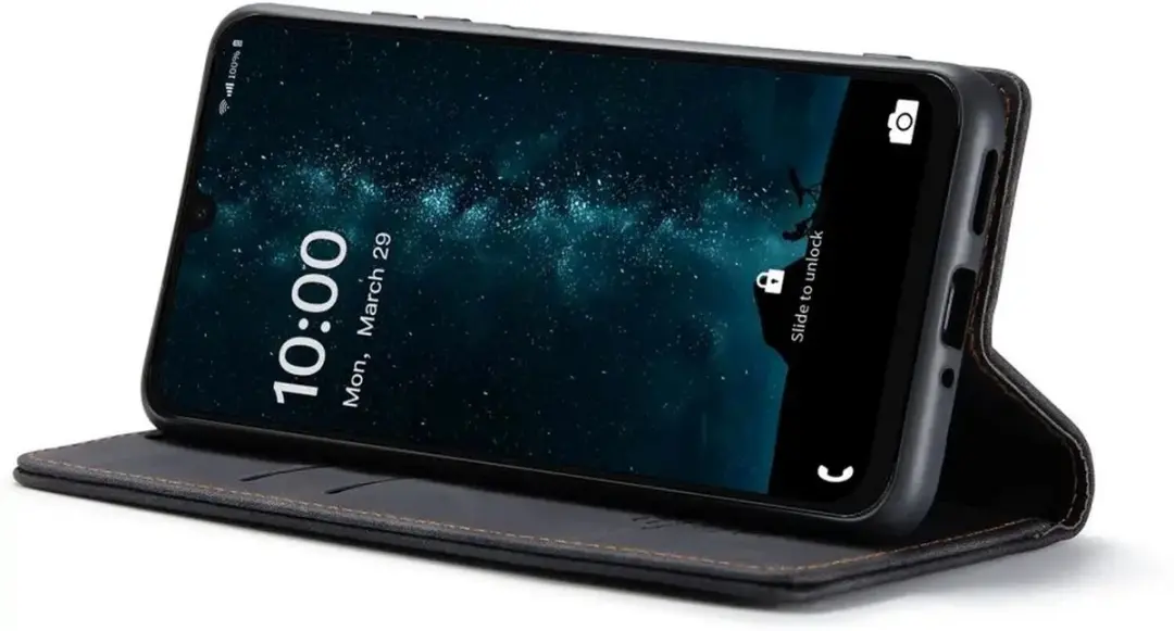 Caseme 013 Hoesje Samsung Galaxy A26 - Book Case Zwart