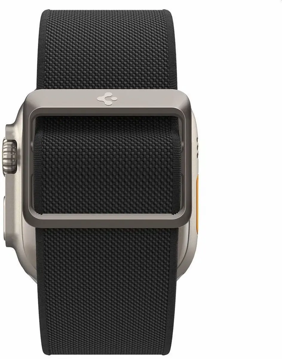 Spigen Fit Lite Ultra Apple Watch Band - Zwart - afbeelding 6 van 6
