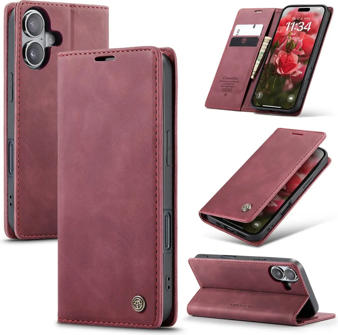 Caseme Telefoonhoesje iPhone 17 Wallet Book