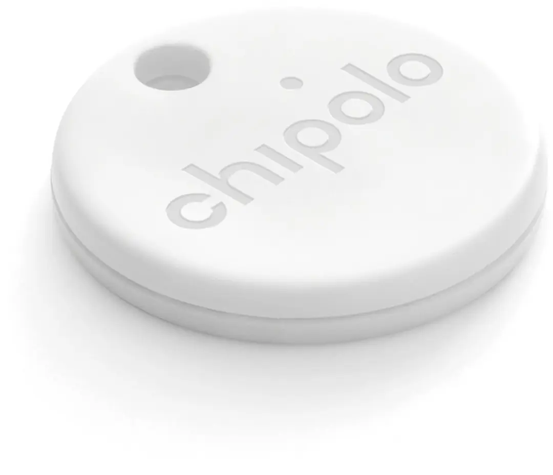 Chipolo POP Bluetooth Tracker Wit - 120dB - 2 Stuks