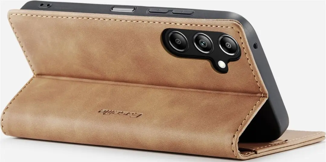 Caseme 013 Bookcase Portemonneehoesje Samsung Galaxy A16 - Bruin