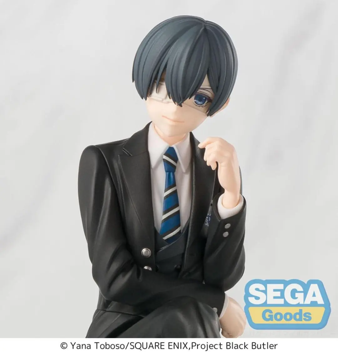Sega Black Butler Boarding School Arc PM Ciel Statue 14cm - Multi