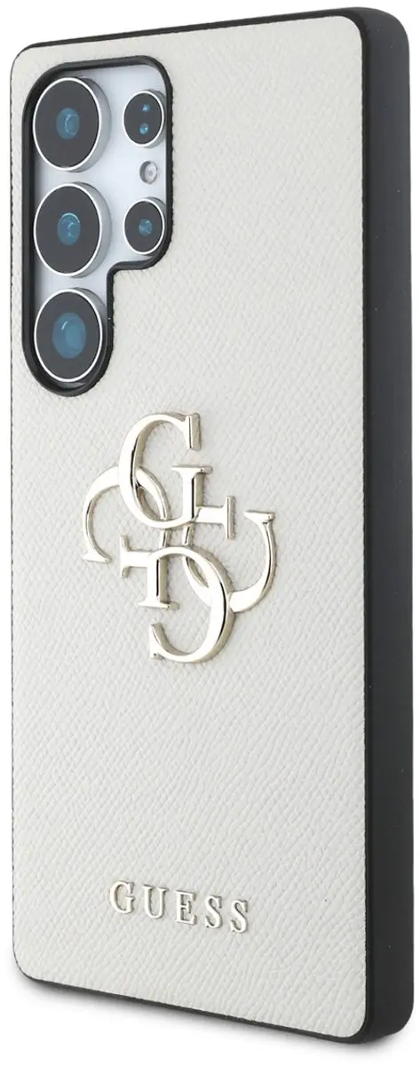GUESS 4G Metal Logo Saffiano Backcover GUHCS25LPGT4MBE - Beige