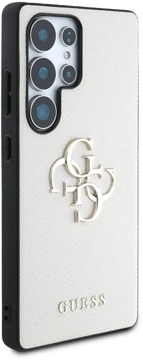 GUESS 4G Metal Logo Saffiano Backcover GUHCS25LPGT4MBE - Beige