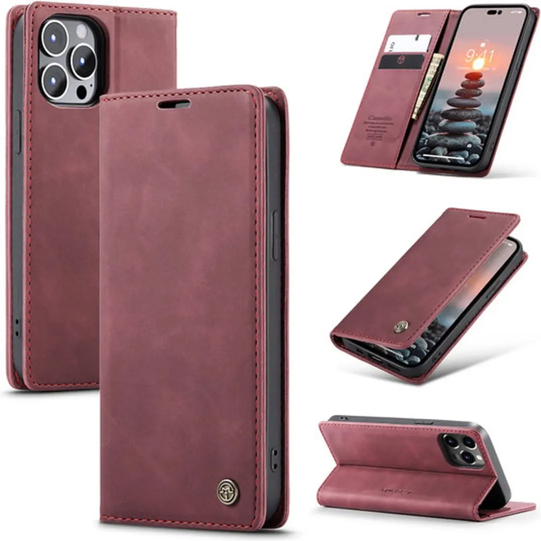 CaseMe iPhone 15 Plus Wallet Bookhoesje
