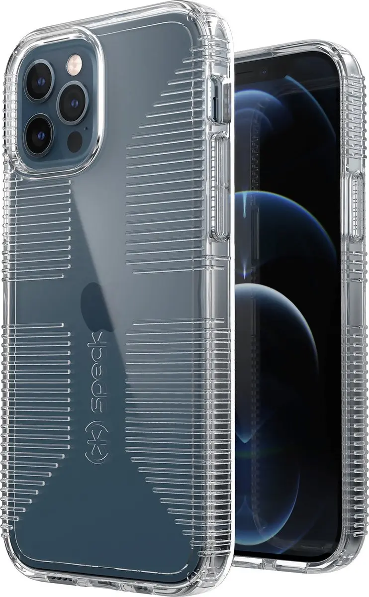 Speck GemShell Grip iPhone 12 Pro - Transparent