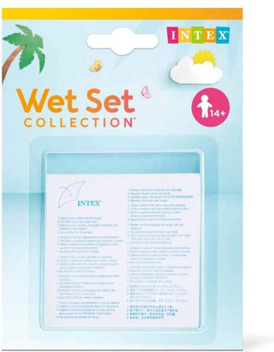 Intex Zwembad Reparatie Set 6 Stuks - Transparant